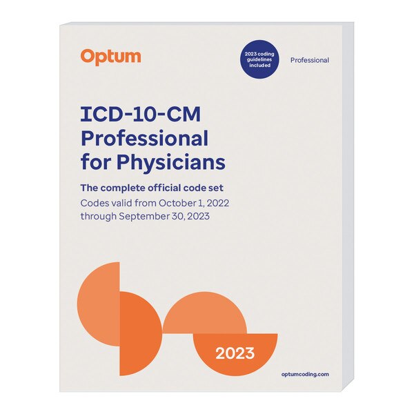 2023 icd 10 cm professional for physicians with guidelines optum